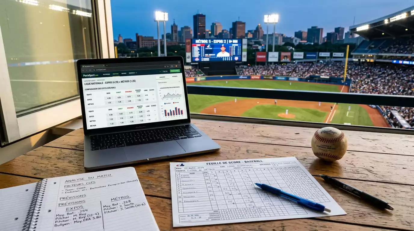 Types de paris sur le baseball: moneyline, run line et over/under